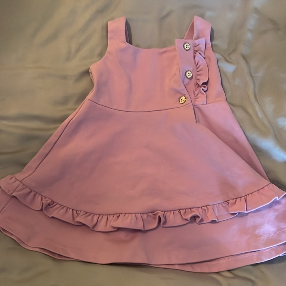 Janie and Jack floral ruffle dress size 18-24 months